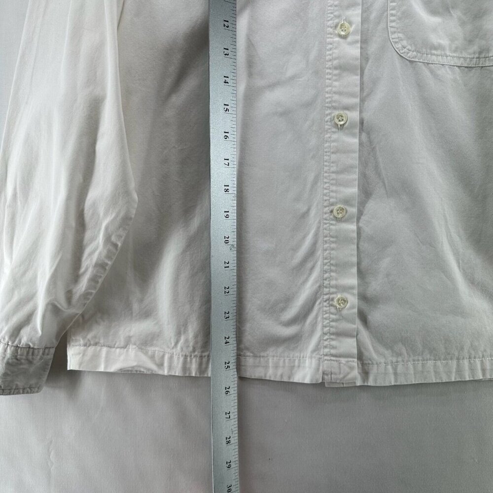 Cabin Creek Vintage Shirt Womens Sz M Long Sleeves Embroidered Button Up White - Picture 8 of 12